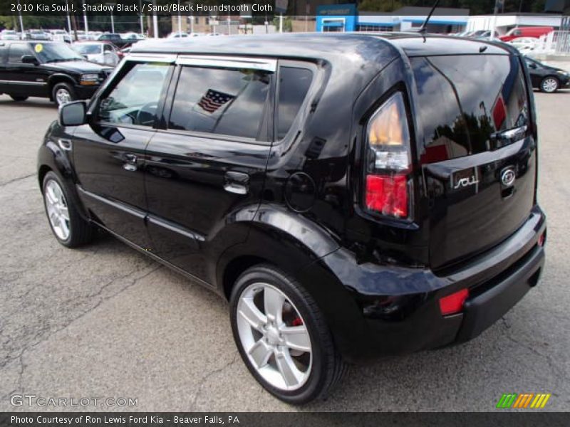 Shadow Black / Sand/Black Houndstooth Cloth 2010 Kia Soul !