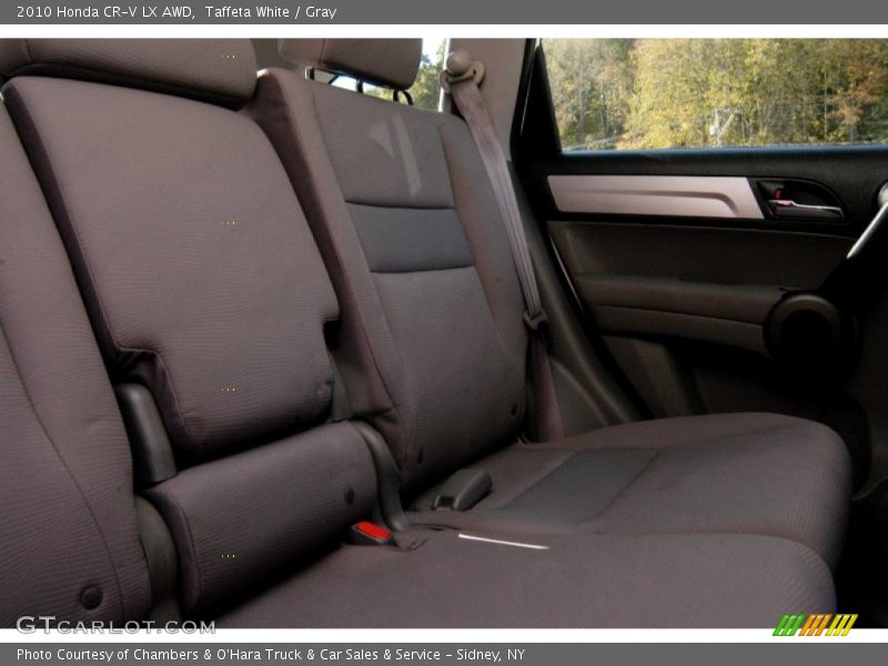Taffeta White / Gray 2010 Honda CR-V LX AWD