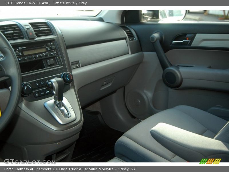 Taffeta White / Gray 2010 Honda CR-V LX AWD