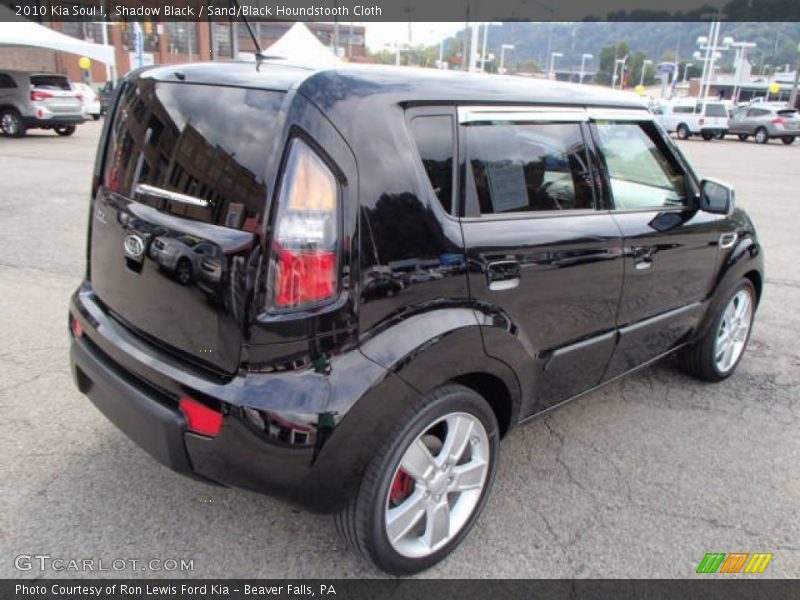 Shadow Black / Sand/Black Houndstooth Cloth 2010 Kia Soul !
