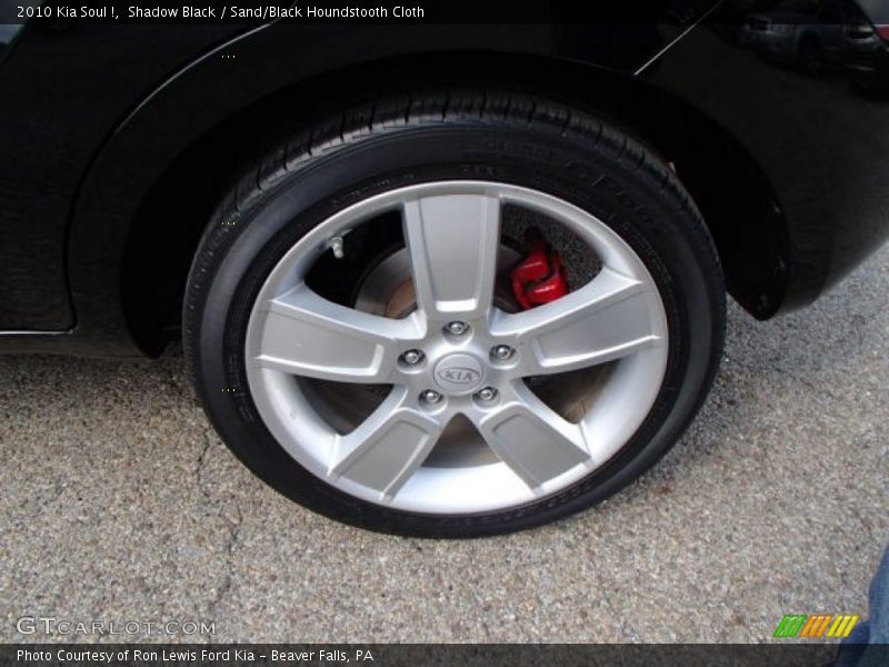 Shadow Black / Sand/Black Houndstooth Cloth 2010 Kia Soul !