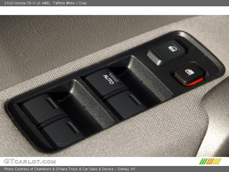 Taffeta White / Gray 2010 Honda CR-V LX AWD