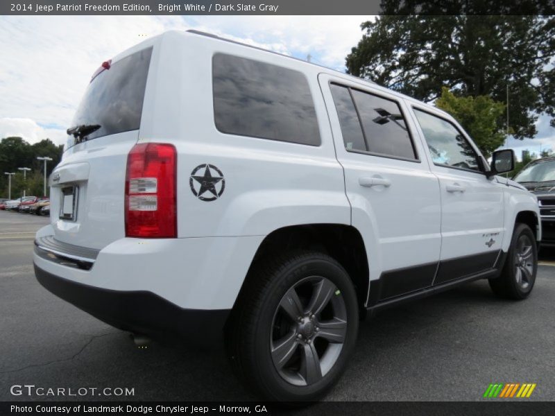 Bright White / Dark Slate Gray 2014 Jeep Patriot Freedom Edition