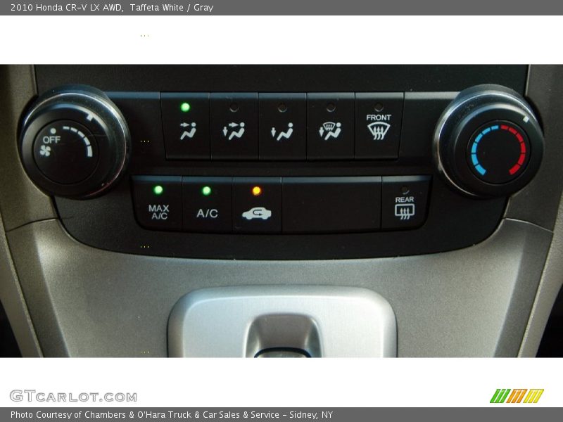 Taffeta White / Gray 2010 Honda CR-V LX AWD