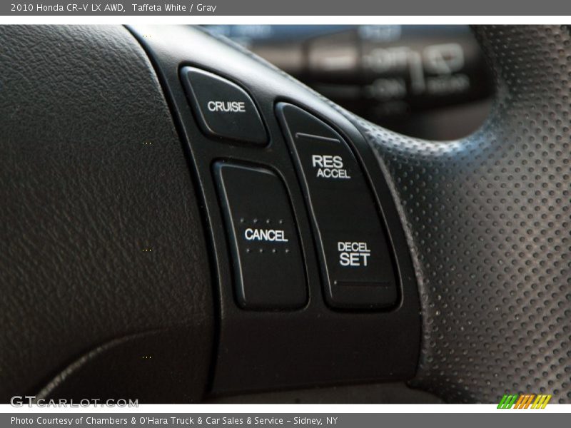 Taffeta White / Gray 2010 Honda CR-V LX AWD