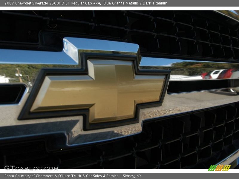Blue Granite Metallic / Dark Titanium 2007 Chevrolet Silverado 2500HD LT Regular Cab 4x4