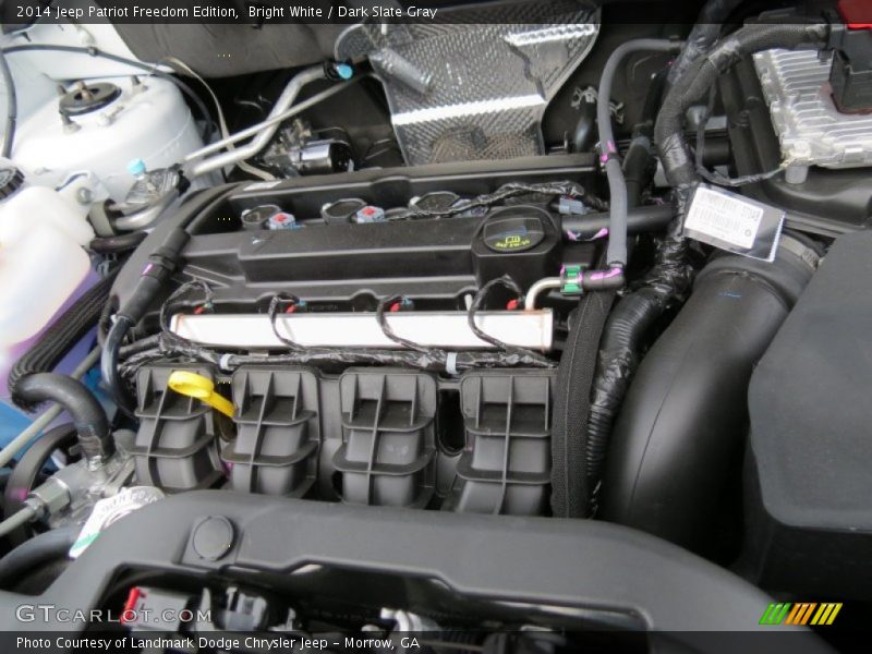 Bright White / Dark Slate Gray 2014 Jeep Patriot Freedom Edition