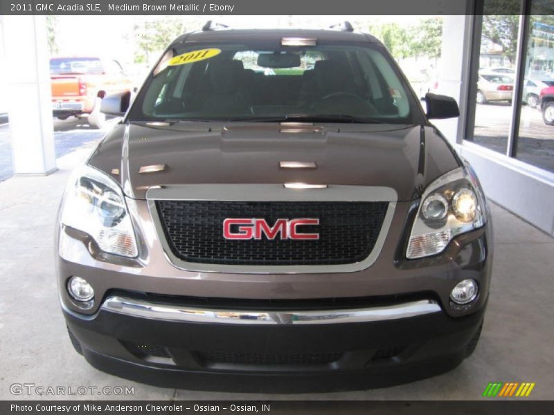 Medium Brown Metallic / Ebony 2011 GMC Acadia SLE