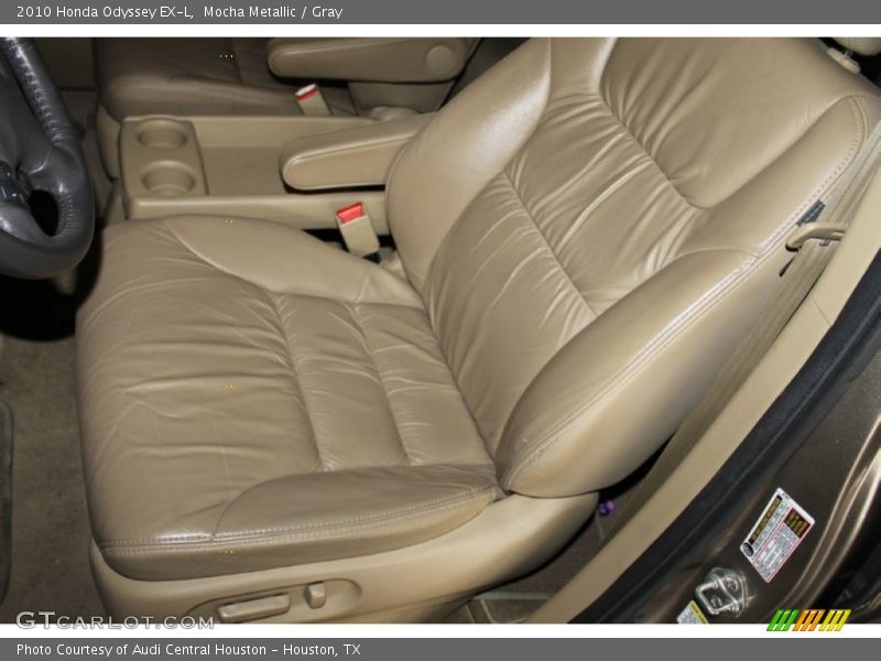 Mocha Metallic / Gray 2010 Honda Odyssey EX-L