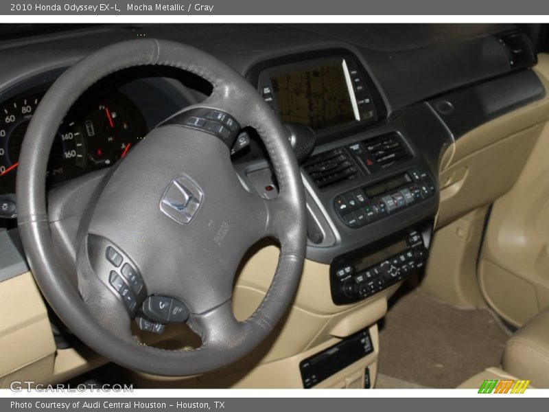 Mocha Metallic / Gray 2010 Honda Odyssey EX-L