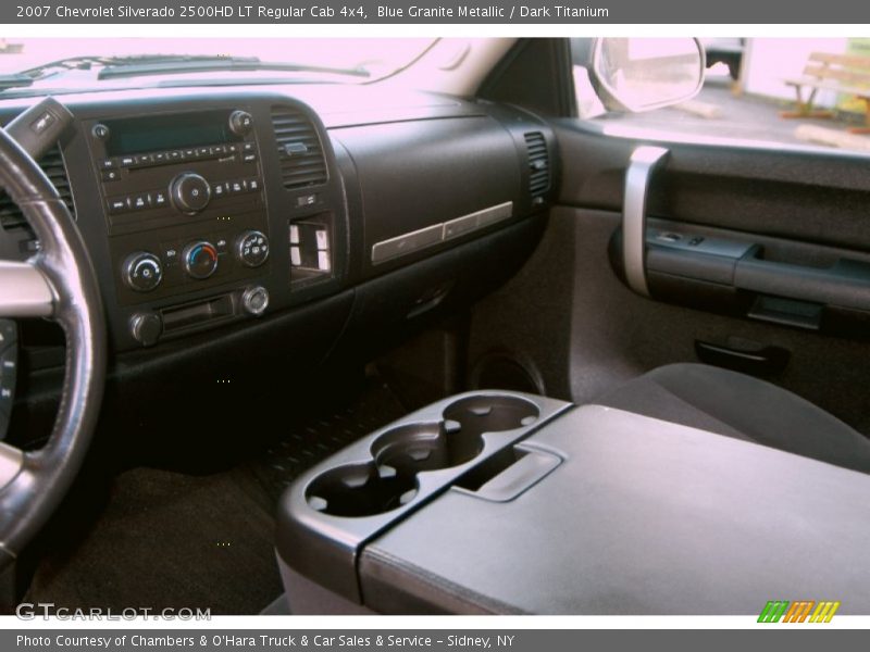 Blue Granite Metallic / Dark Titanium 2007 Chevrolet Silverado 2500HD LT Regular Cab 4x4