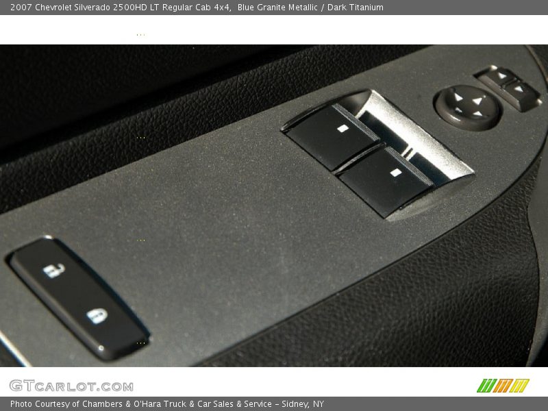 Blue Granite Metallic / Dark Titanium 2007 Chevrolet Silverado 2500HD LT Regular Cab 4x4