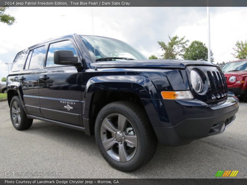 True Blue Pearl / Dark Slate Gray 2014 Jeep Patriot Freedom Edition