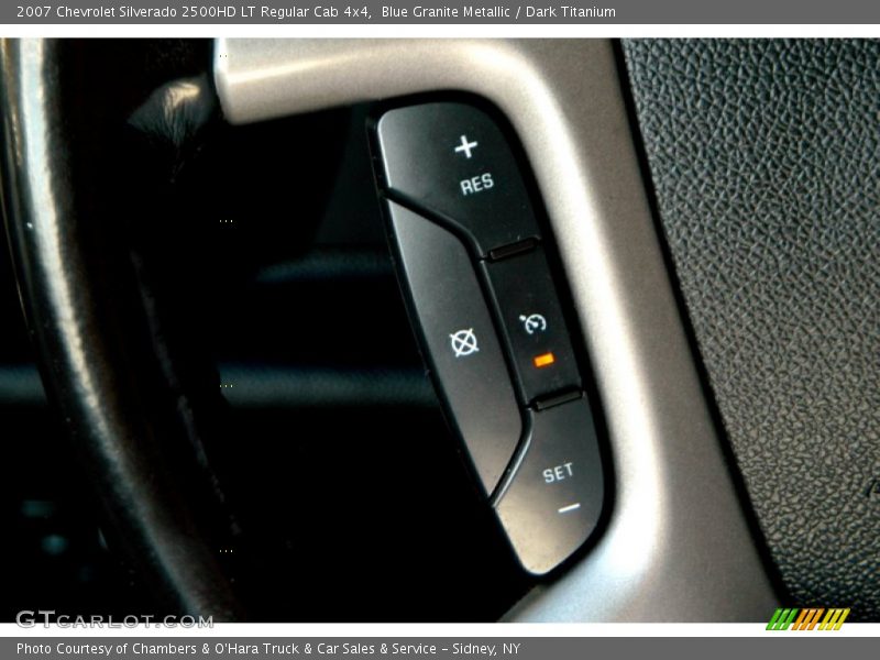 Blue Granite Metallic / Dark Titanium 2007 Chevrolet Silverado 2500HD LT Regular Cab 4x4
