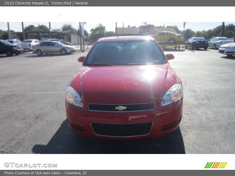 Victory Red / Neutral 2010 Chevrolet Impala LS