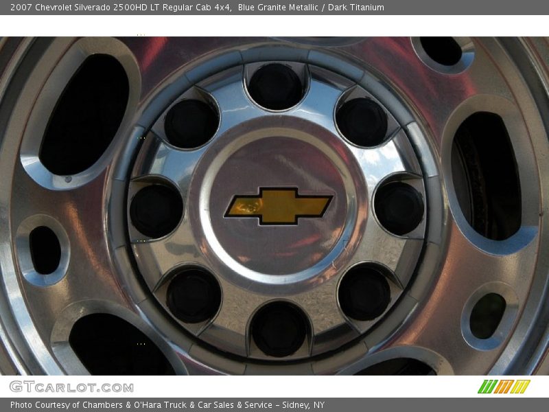 Blue Granite Metallic / Dark Titanium 2007 Chevrolet Silverado 2500HD LT Regular Cab 4x4