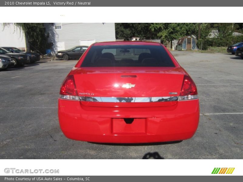 Victory Red / Neutral 2010 Chevrolet Impala LS