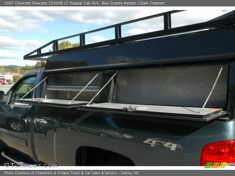 Blue Granite Metallic / Dark Titanium 2007 Chevrolet Silverado 2500HD LT Regular Cab 4x4
