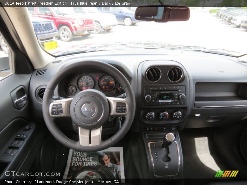 True Blue Pearl / Dark Slate Gray 2014 Jeep Patriot Freedom Edition
