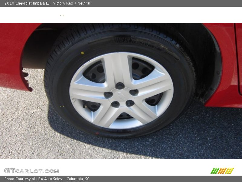 Victory Red / Neutral 2010 Chevrolet Impala LS