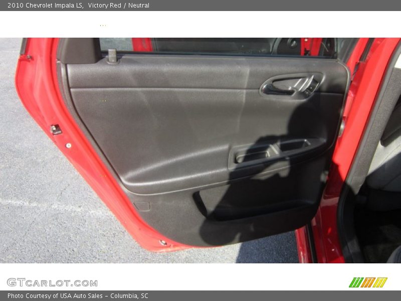 Victory Red / Neutral 2010 Chevrolet Impala LS