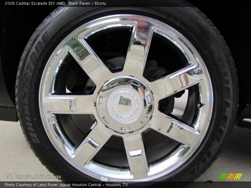 Black Raven / Ebony 2008 Cadillac Escalade ESV AWD