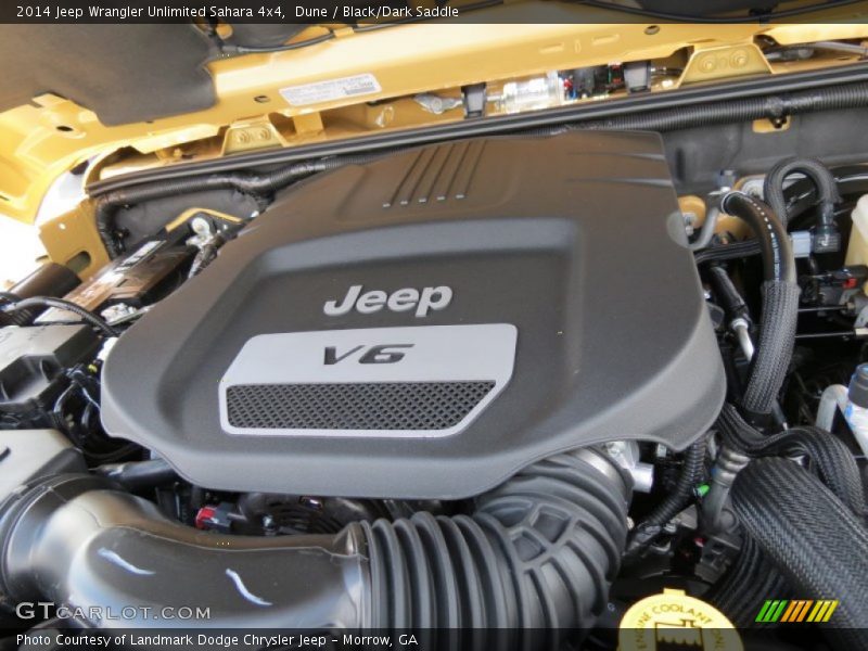  2014 Wrangler Unlimited Sahara 4x4 Engine - 3.6 Liter DOHC 24-Valve VVT V6