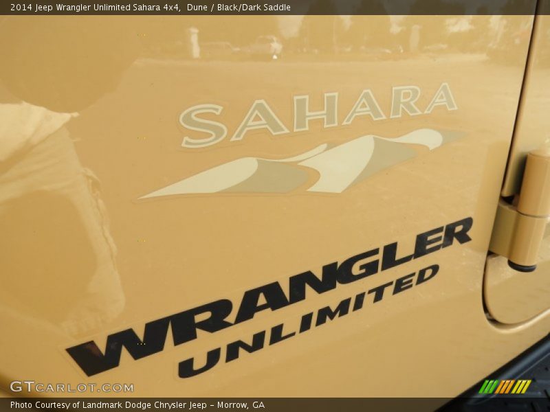  2014 Wrangler Unlimited Sahara 4x4 Logo