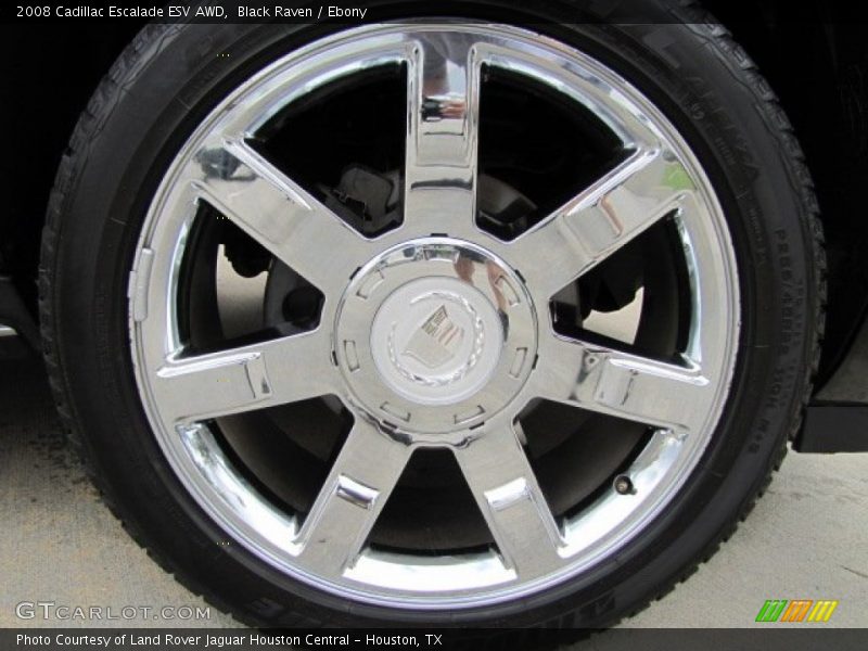 Black Raven / Ebony 2008 Cadillac Escalade ESV AWD