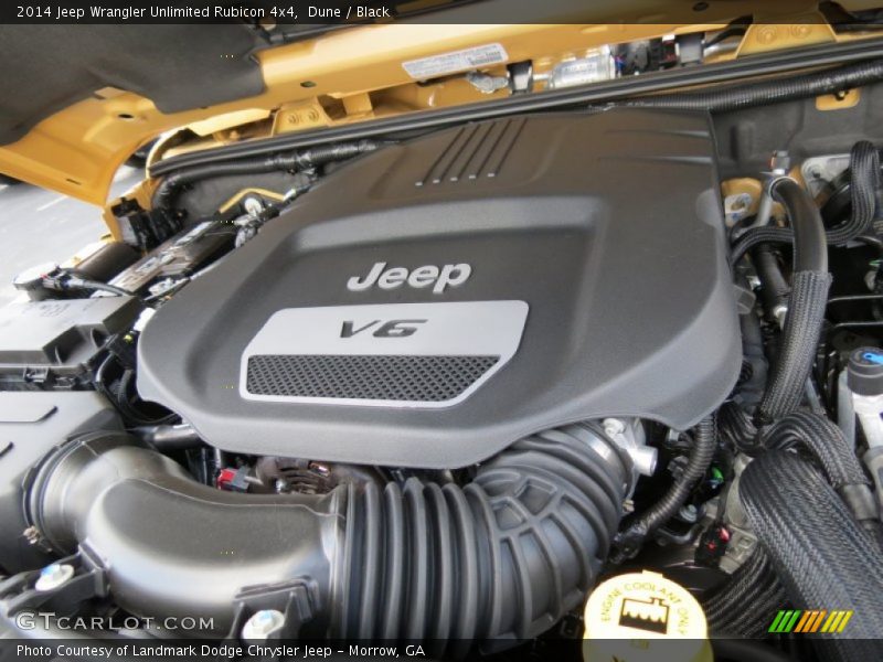  2014 Wrangler Unlimited Rubicon 4x4 Engine - 3.6 Liter DOHC 24-Valve VVT V6