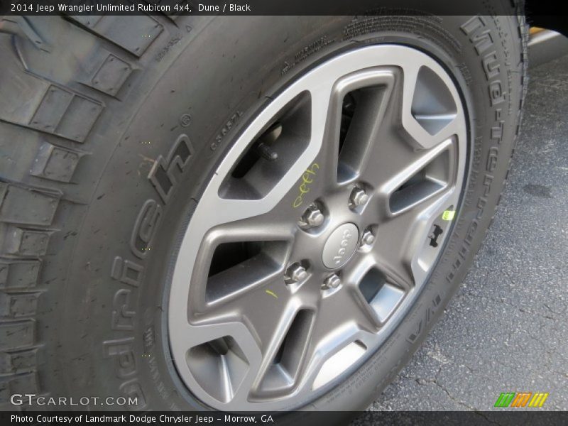  2014 Wrangler Unlimited Rubicon 4x4 Wheel