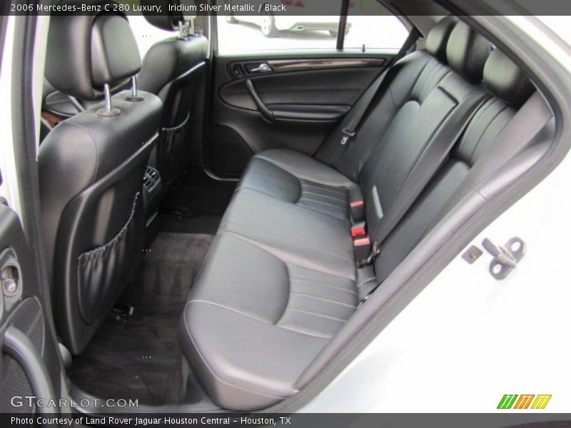 Rear Seat of 2006 C 280 Luxury