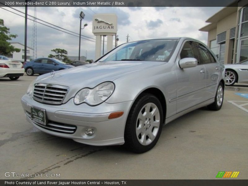 Iridium Silver Metallic / Black 2006 Mercedes-Benz C 280 Luxury