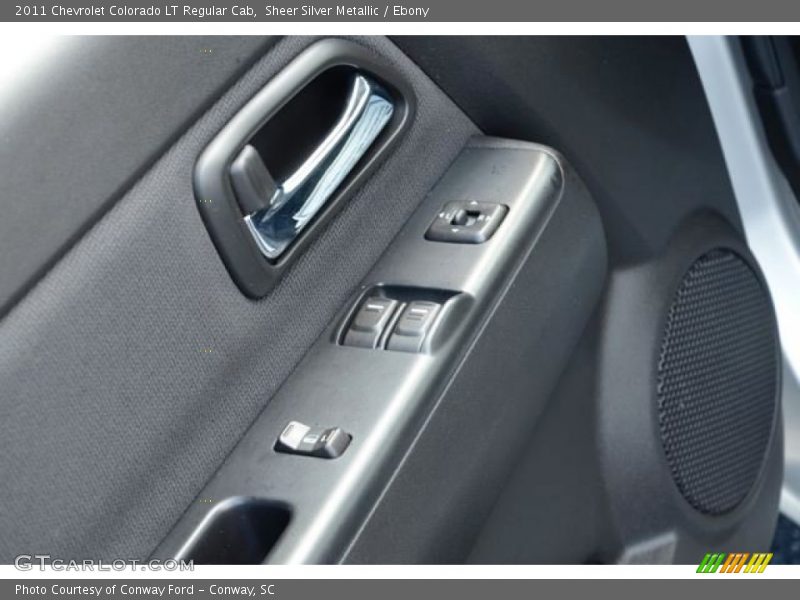 Sheer Silver Metallic / Ebony 2011 Chevrolet Colorado LT Regular Cab