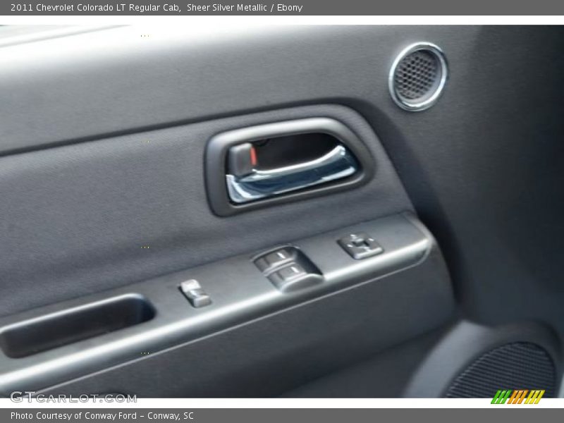 Sheer Silver Metallic / Ebony 2011 Chevrolet Colorado LT Regular Cab
