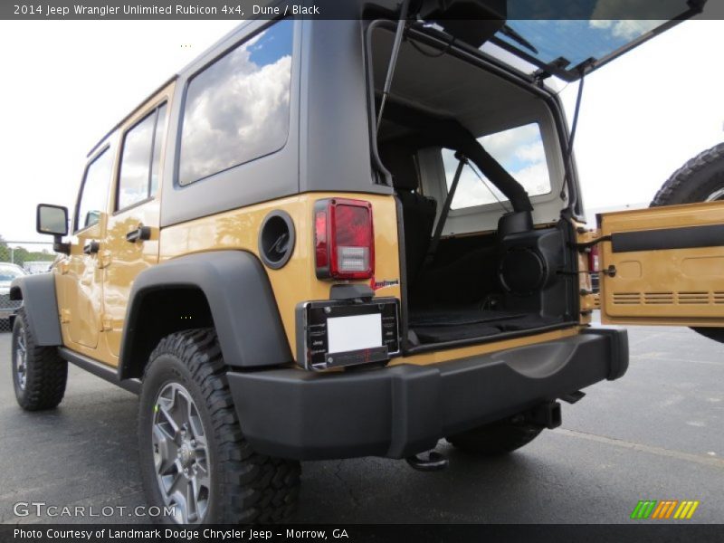 Dune / Black 2014 Jeep Wrangler Unlimited Rubicon 4x4