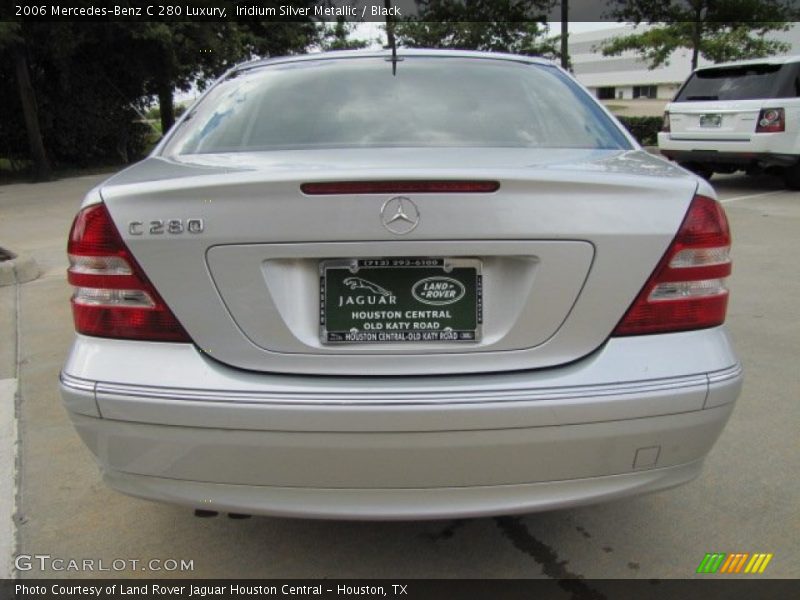 Iridium Silver Metallic / Black 2006 Mercedes-Benz C 280 Luxury