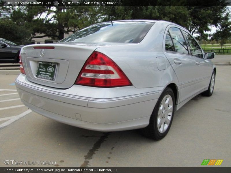 Iridium Silver Metallic / Black 2006 Mercedes-Benz C 280 Luxury