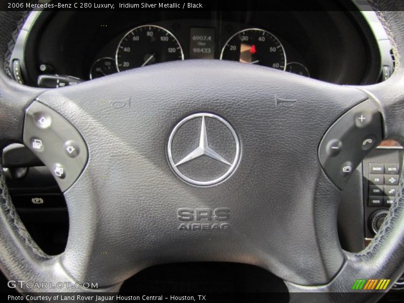 Iridium Silver Metallic / Black 2006 Mercedes-Benz C 280 Luxury