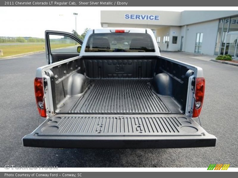 Sheer Silver Metallic / Ebony 2011 Chevrolet Colorado LT Regular Cab