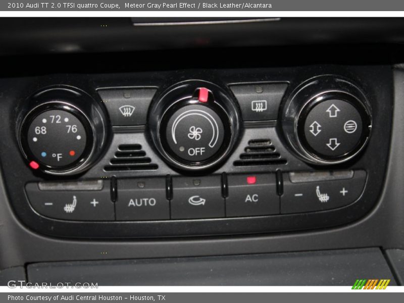 Controls of 2010 TT 2.0 TFSI quattro Coupe