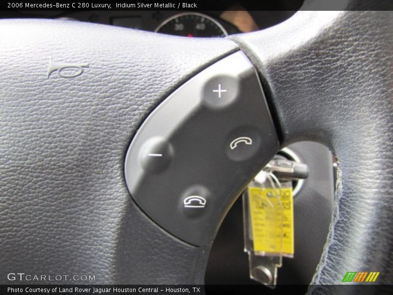 Iridium Silver Metallic / Black 2006 Mercedes-Benz C 280 Luxury