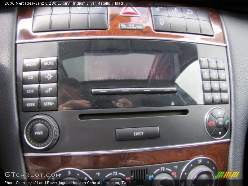 Controls of 2006 C 280 Luxury