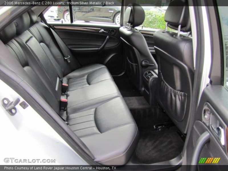 Rear Seat of 2006 C 280 Luxury