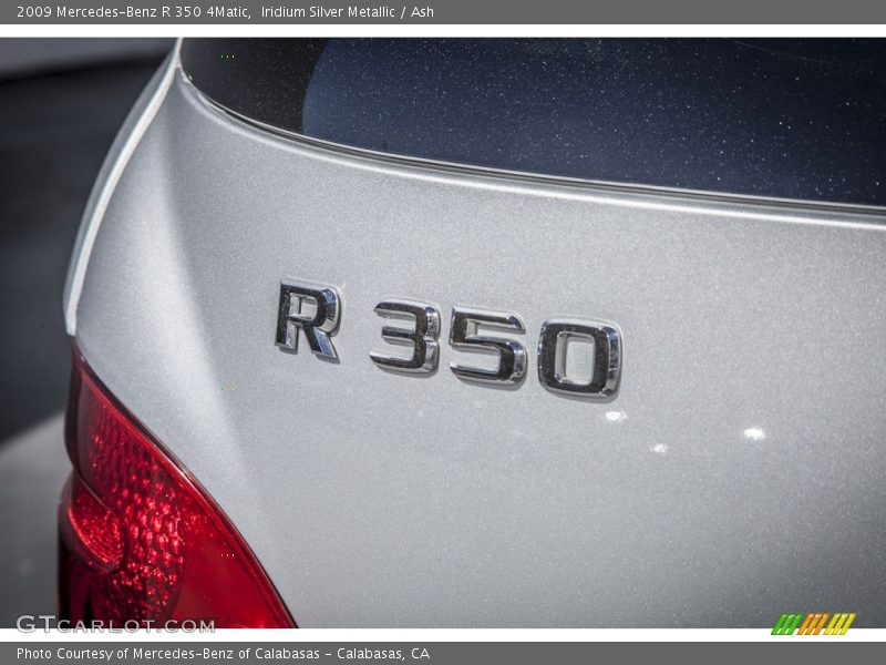 Iridium Silver Metallic / Ash 2009 Mercedes-Benz R 350 4Matic
