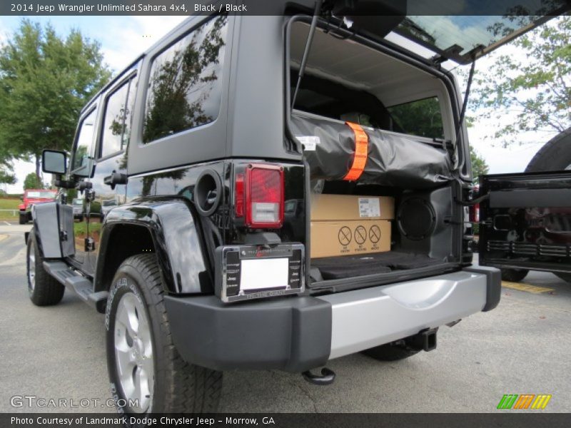 Black / Black 2014 Jeep Wrangler Unlimited Sahara 4x4