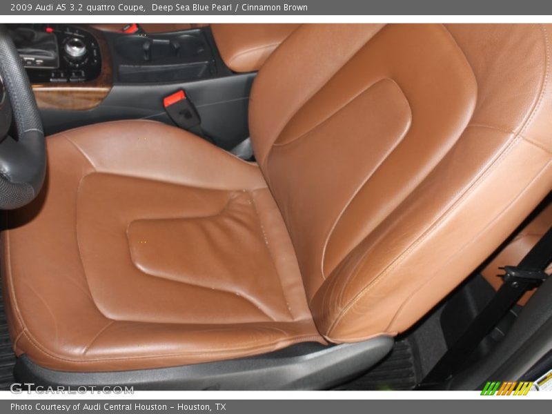 Deep Sea Blue Pearl / Cinnamon Brown 2009 Audi A5 3.2 quattro Coupe