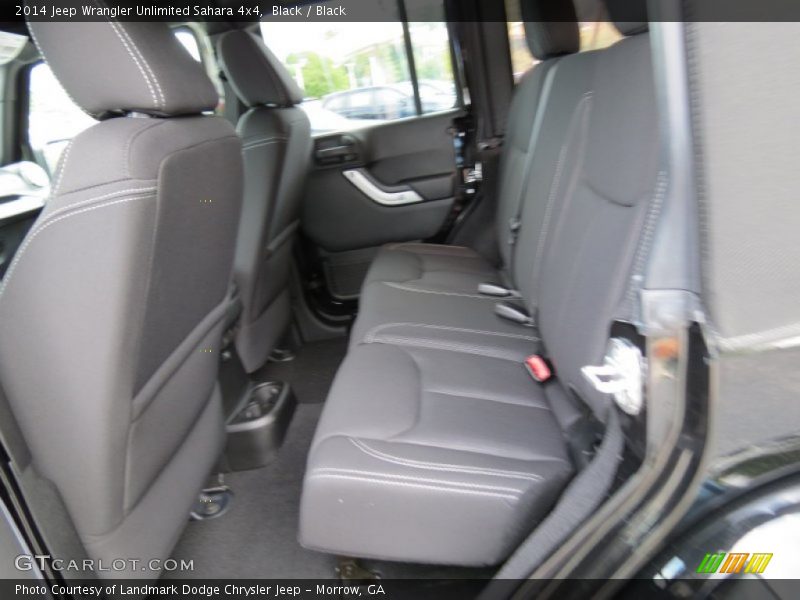 Black / Black 2014 Jeep Wrangler Unlimited Sahara 4x4