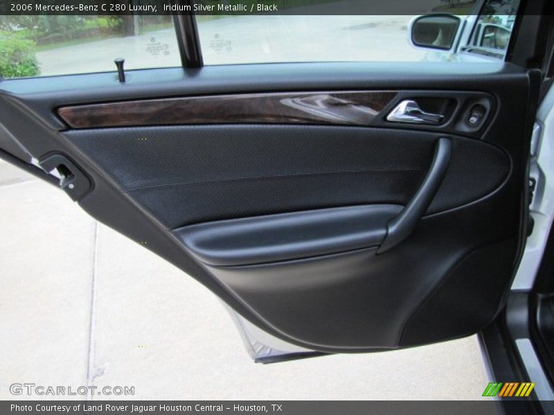 Iridium Silver Metallic / Black 2006 Mercedes-Benz C 280 Luxury