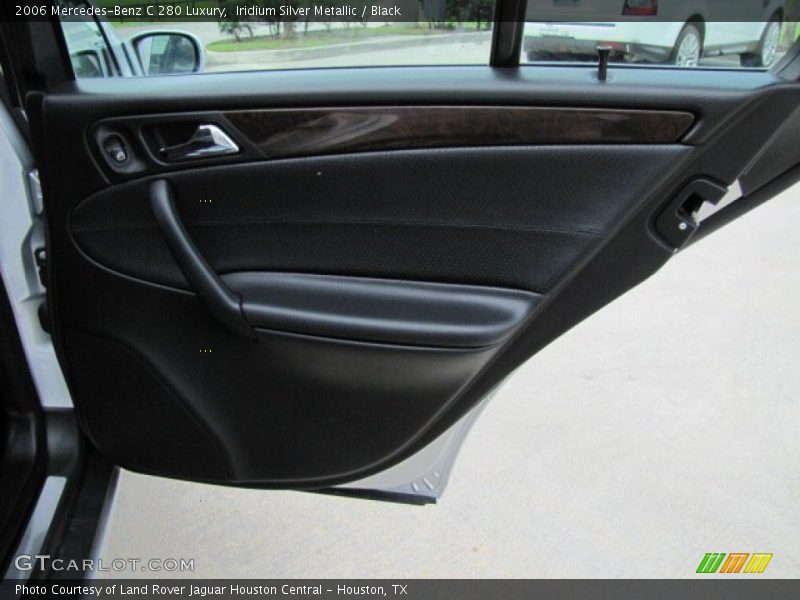 Iridium Silver Metallic / Black 2006 Mercedes-Benz C 280 Luxury